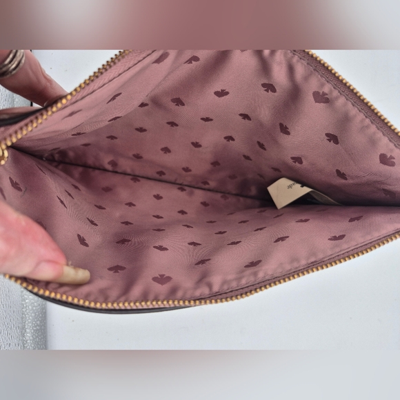 kate spade All The Buzz Dusty Peony Clutch/pouch - Picture 8 of 8